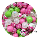 20mm Bubblegum Beads Mixes - 10 Colours