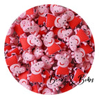 Red dress Pig