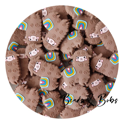 Silicone Llama Beads - 3 Colours