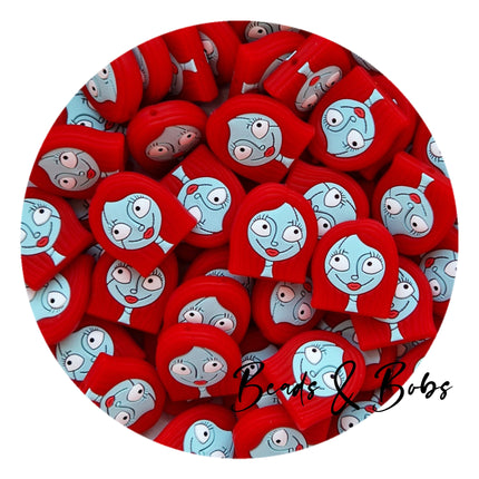 Silicone Movie & Tv Character Beads - 99 Styles