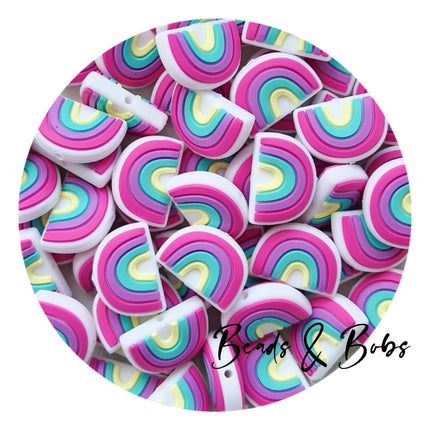 Silicone New Rainbow Beads - 4 Colours
