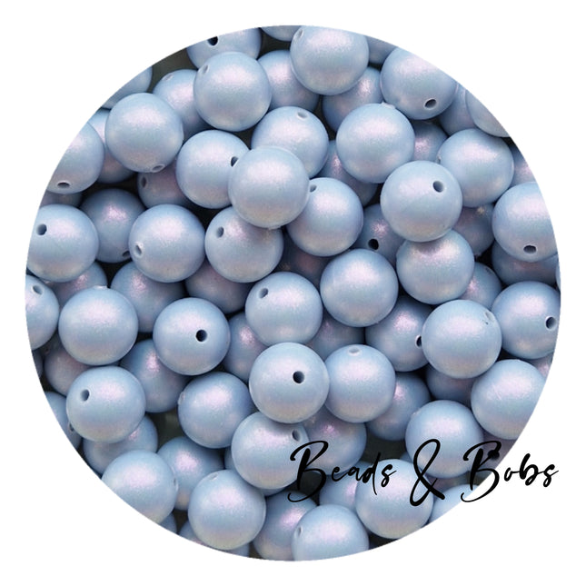 15mm Round OPAL Silicone Beads - 11 Colours