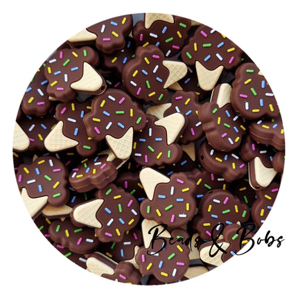 Silicone Ice-Cream Beads - 4 Colours