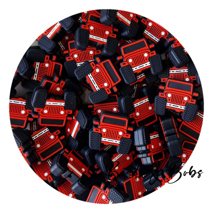 Silicone Monster Truck Beads