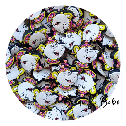 Silicone Movie & Tv Character Beads - 99 Styles