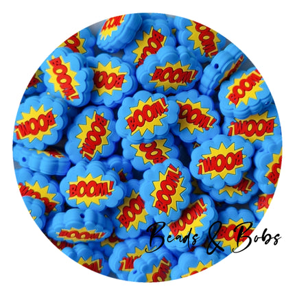 Silicone Pop Art Beads - 2 Colours