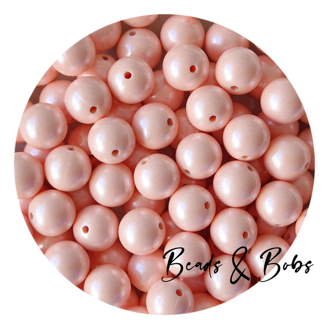 15mm Round OPAL Silicone Beads - 11 Colours