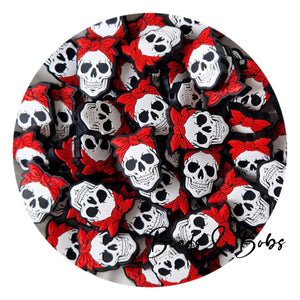 Silicone Mama Skeleton Beads