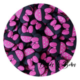 Silicone Minnie Beads - 6 Colours