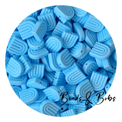 Silicone Arch Rainbow Beads - 13 Colours