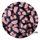 Silicone Minnie Beads - 6 Colours