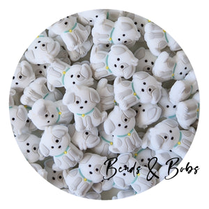 Silicone Puppies Beads