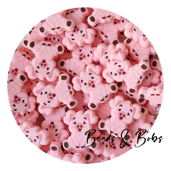 Silicone Piggy Beads