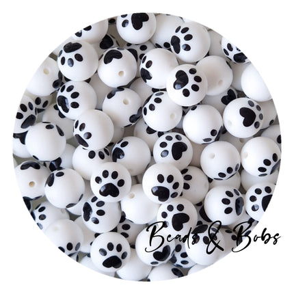 15mm Silicone Stamp Beads - 7 Colours