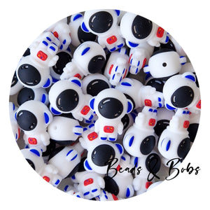 Silicone Astronaut Man Beads