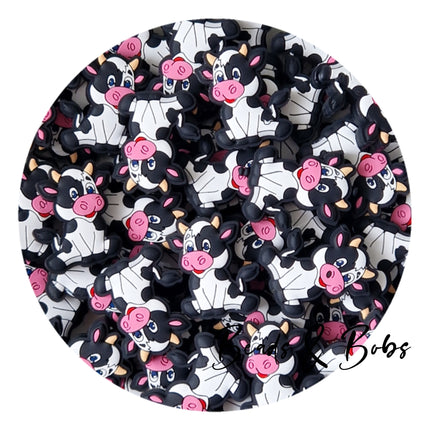 Silicone Little Cow Beads