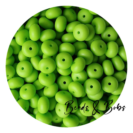 14mm Abacus Silicone Beads - 33 Colours