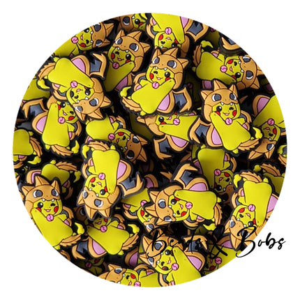 Silicone Movie & Tv Character Beads - 99 Styles