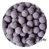 16mm Crochet Wooden Beads - 9 Colours