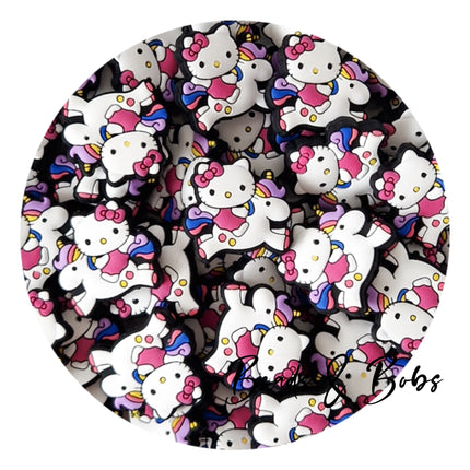 Silicone Kitty Collection beads - 4 Styles