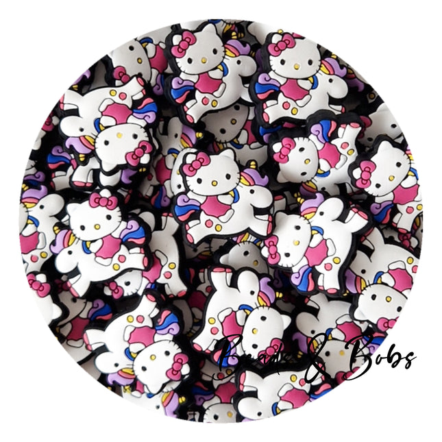 Silicone Kitty Collection beads - 4 Styles