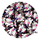 Silicone Kitty Collection beads - 3 Colours