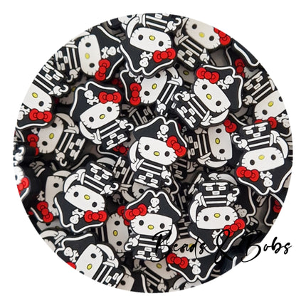 Silicone Kitty Collection beads - 4 Styles