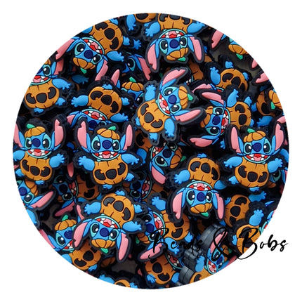 Silicone/PVC Blue Guy Beads - 18 Styles