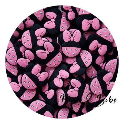 Silicone Minnie Beads - 7 Colours