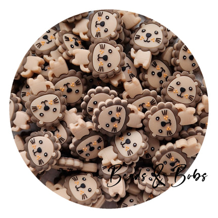 Silicone Lion Beads