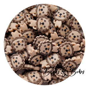 Silicone Lion Beads