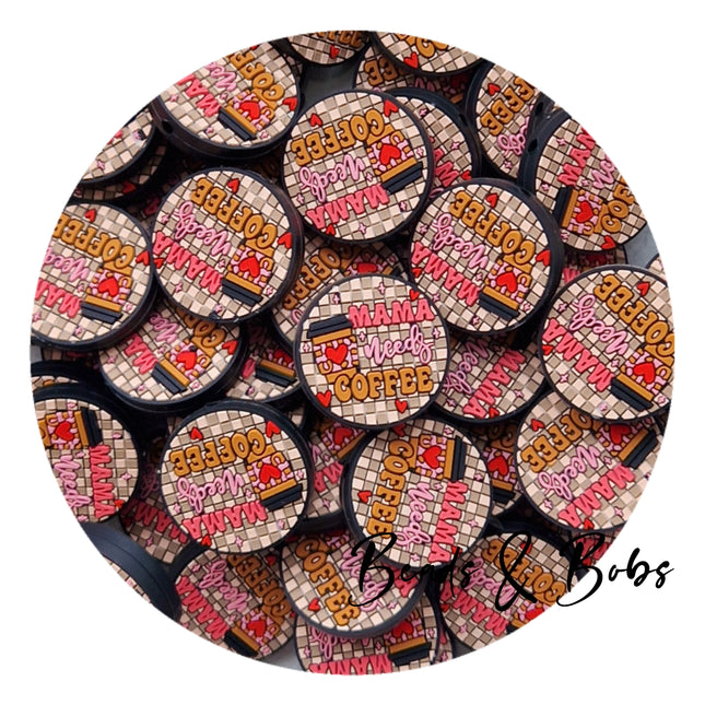 Silicone Mama Needs Coffee Beads