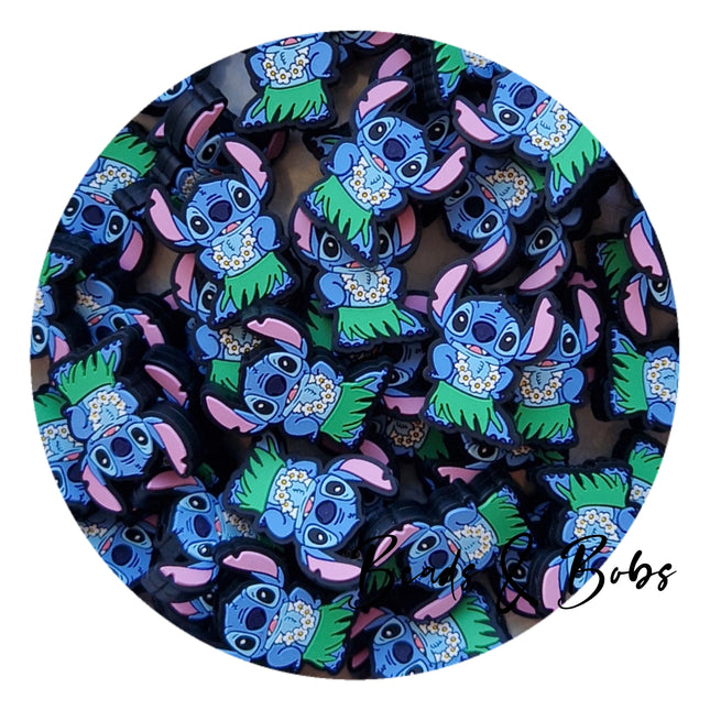 Silicone/PVC Blue Guy Beads - 18 Styles