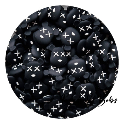 Silicone X Eye Bear Beads