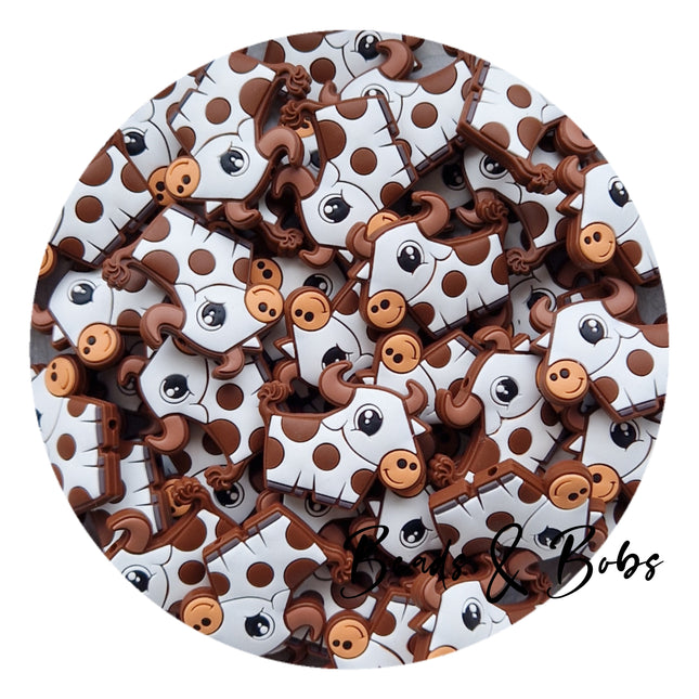Silicone Cow Beads