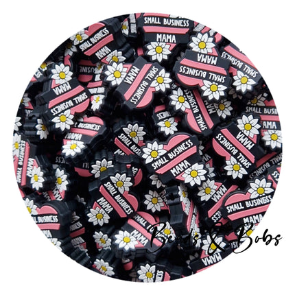 Silicone Small Business Mama Beads