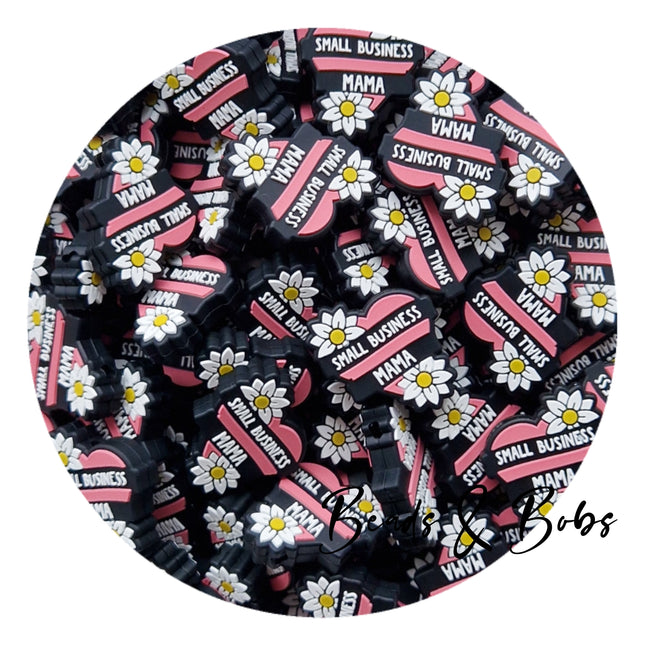 Silicone Small Business Mama Beads