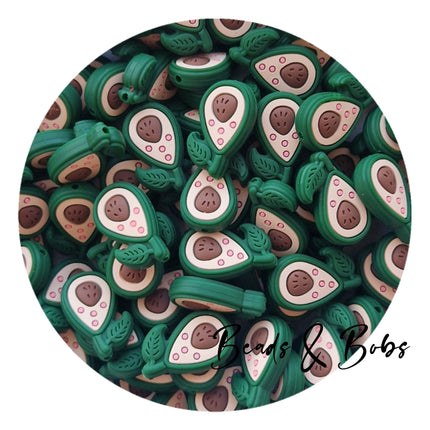 Silicone New Avocado Beads