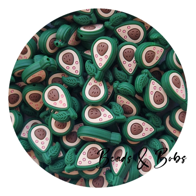 Silicone New Avocado Beads