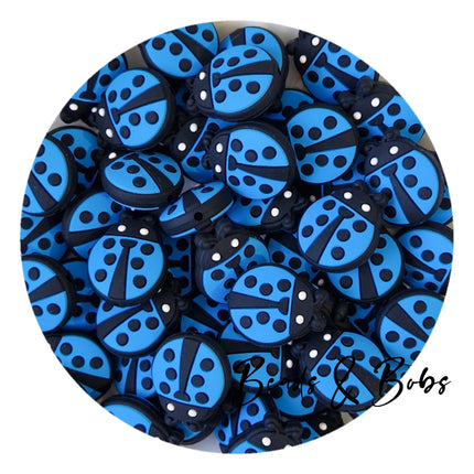 Silicone Ladybird Beads - 5 Colours