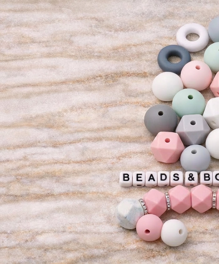 <h1>Silicone Beads & Craft Supplies for</h1><h1>Keychains, Lanyards, Pens and Handmade Gifts</h1>