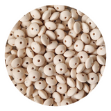 12mm Lentil Silicone Beads - 26 Colours