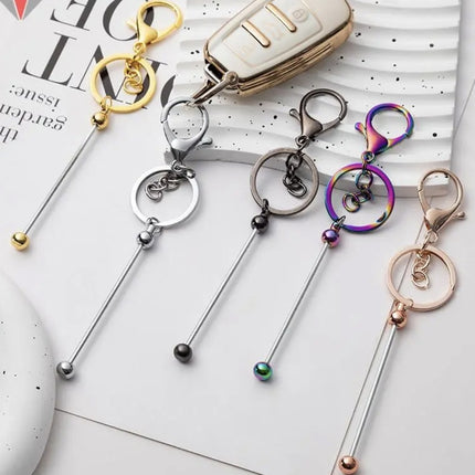 Beadable Keychains - 5 Colours