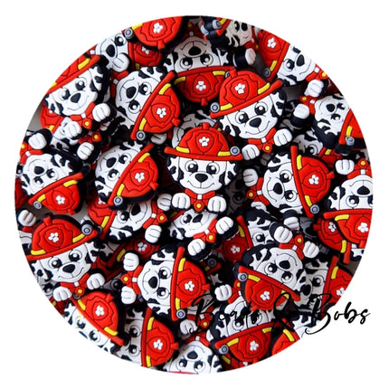 Silicone/PVC Hero Puppy Beads - 7 Styles