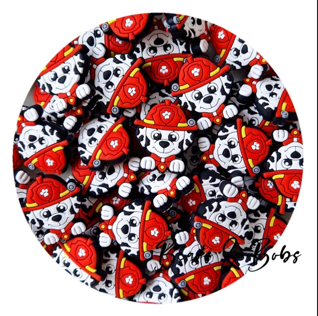 Silicone/PVC Hero Puppy Beads - 7 Styles