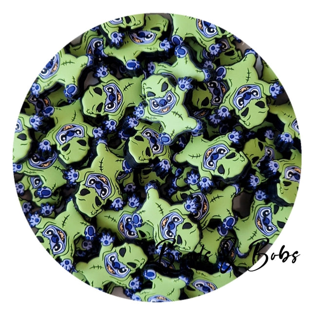 Silicone/PVC Blue Guy Beads - 18 Styles