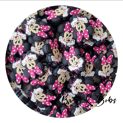 Silicone/PVC Mouse Collection Beads - 3 Styles