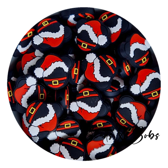 Silicone Santa Mouse Beads