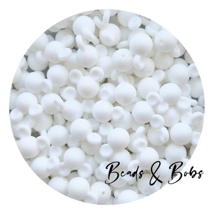 Silicone Mouse Beads - 9 Colours