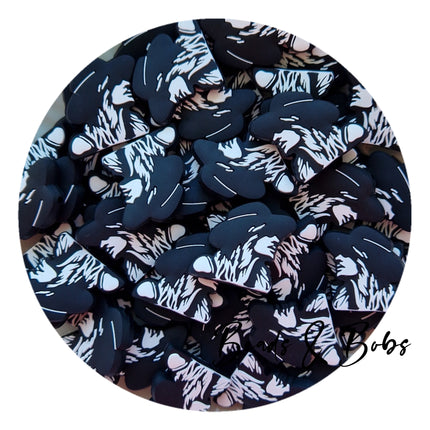 Silicone Cowboy Focal Beads - 2 Styles